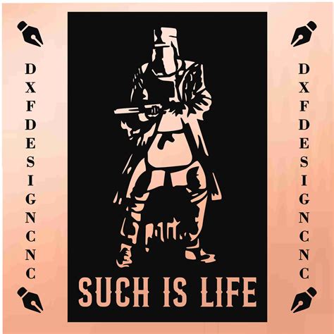 Such Is Life – Western Outlaw CNC Design | DXF, SVG, CDR, AI Files for ...