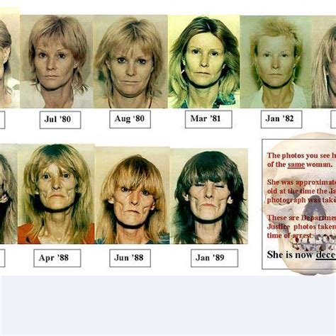Faces Of Meth Before And After Mug Shots