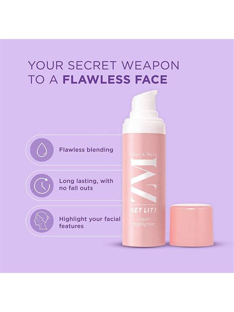 ZM Zayn & Myza Get Lit! Liquid Highlighter – Moon Walker (30 g) – JAN ...