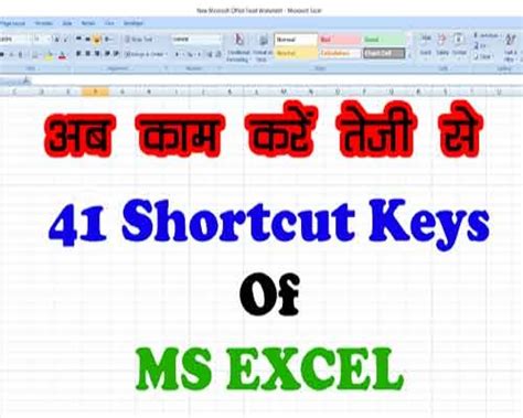 MS Excel Shortcut Keys MCQs | For All Competitive Exams and Interviews