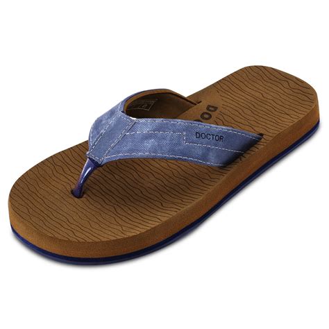 DOCTOR EXTRA SOFT D-37 Men's Comfortable TPR Slippers with Cushion Foo ...