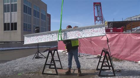 IU Indianapolis celebrates milestone in construction of $110M James T ...