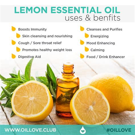 lemon essential oils