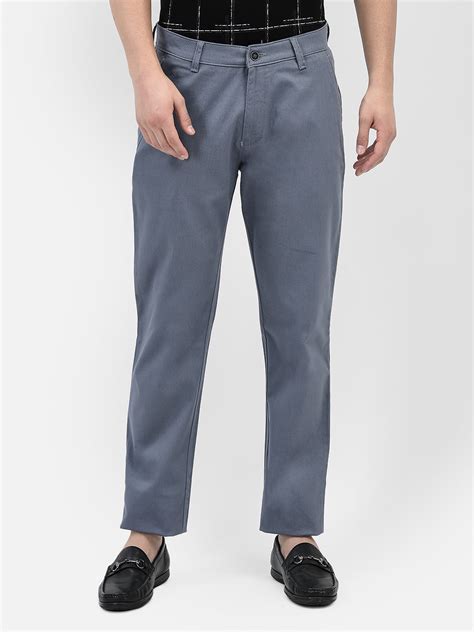 Light Blue Chinos Trousers – Crimsoune Club