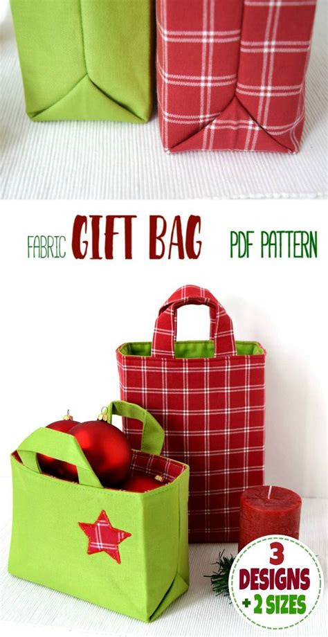 Image result for Cloth Gift Bag Patterns