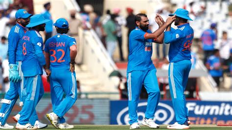 ind vs aus odi 1st time in indian cricket 3 bowlers take 5 wickets haul ...