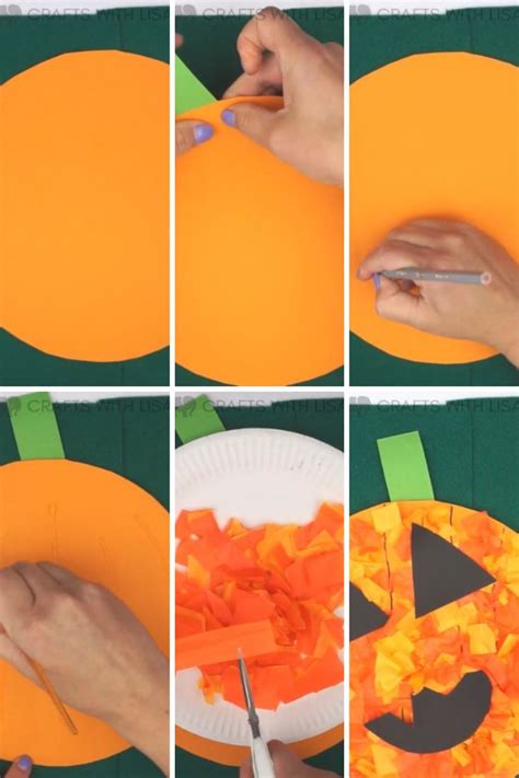 Easy Pumpkin Crafts 的图像结果