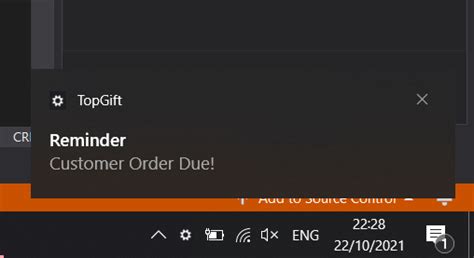 Real-Time Notifications VB Windows 的图像结果