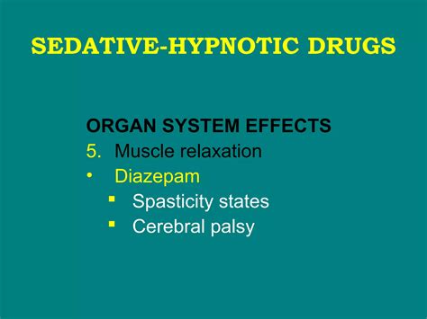22 sedative hypnotic drugs | PPT