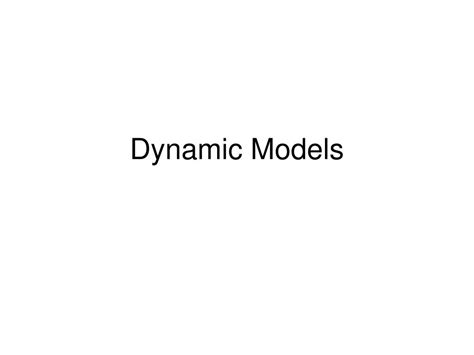 Dynamic Model Tools 的图像结果
