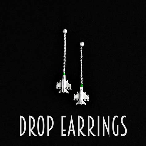 Buy Mig 21 Drop Earrings Long Online In India Great Price – MILITARY ...
