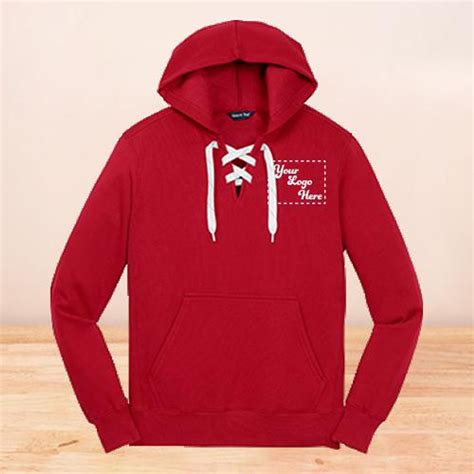 Custom Printed Hockey Lace Hoodie | Heat Transfer Warehouse