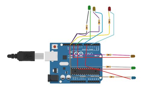 Image result for Tinkercad Arduino LED