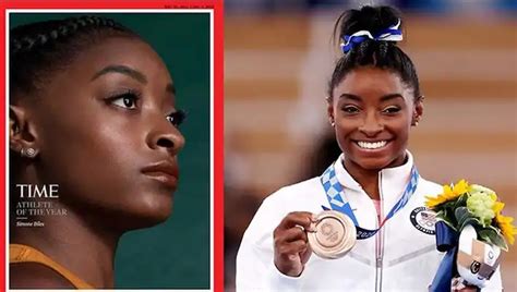 Tokyo Olympics 2021 : Simone Biles named Time Magazine's 2021 Athlete ...