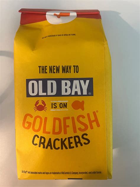 Amazon.com: The Drayce Place Old Bay Goldfish Seasoned Snack Crackers ...