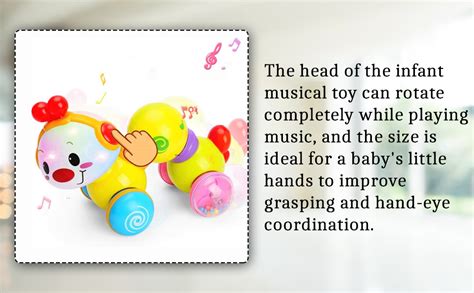 Buy Samip Crawling Toys for Babies 6-12 Months, Crawl Baby Toy with ...