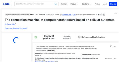 The Connection Machine Massively Parallel 的图像结果
