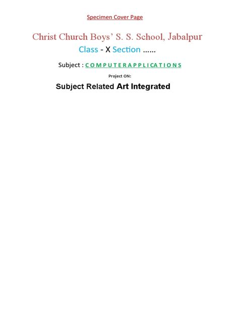 Image result for Computer Project Class 10