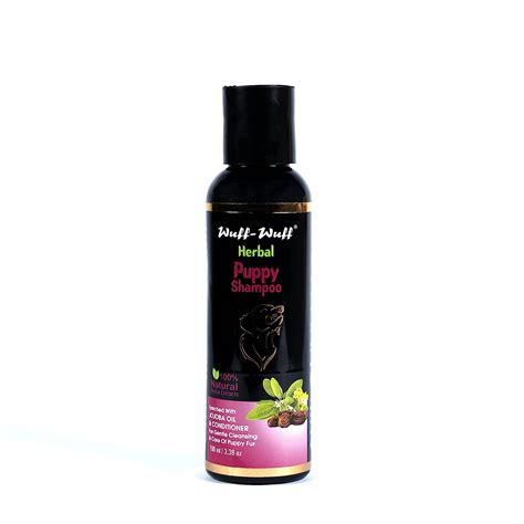 Buy Wuff Wuff Herbal Puppy Shampoo with Conditioner (100ML) Online at ...