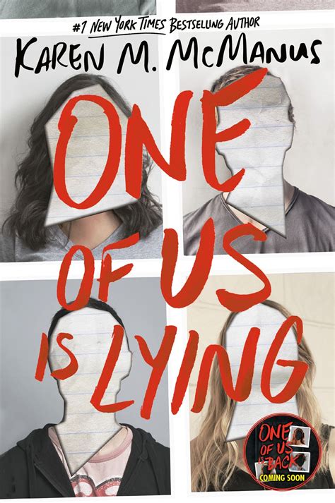 One Of Us is Lying. Author: Karen M. McManus Genre: Young… | by Mae ...