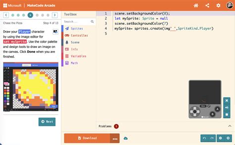 Make Code Editor 的图像结果