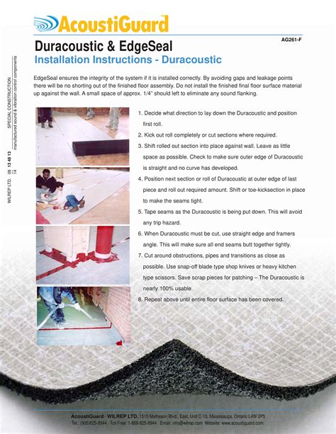 Duracoustic – Sound Deadening Underlayment | Hush City Soundproofing ...