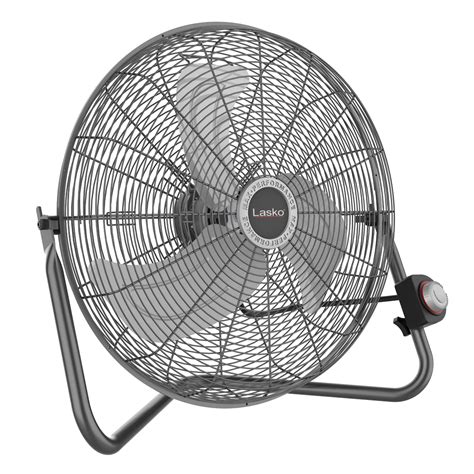 Lasko Max Performance 20" 3-Speed High Velocity Floor or Wall Mount Fan ...