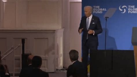 WATCH: Joe Biden seems lost on stage after addressing a conference in ...