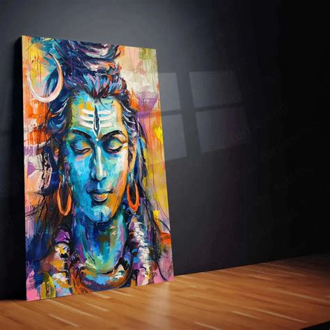 Lord Shiva Metal Poster – Mahadev Wall Art | Divine Hindu Spiritual De ...