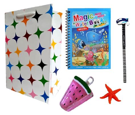Birthday Popper Aqua Combo Packs (Set of 10) with Goody Bag as Aquatic ...