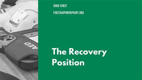 Image result for Recovery Position First Aid