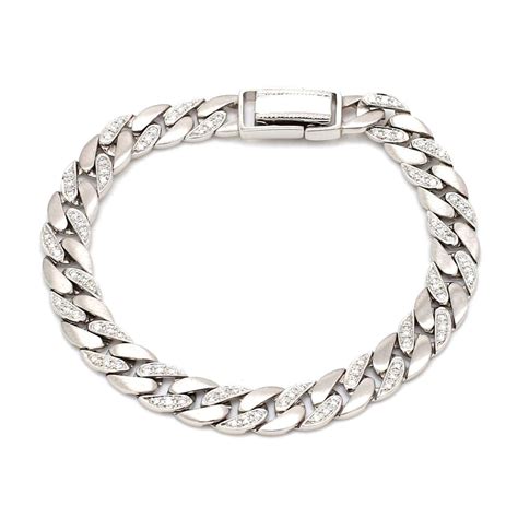 Men's Platinum Bracelets