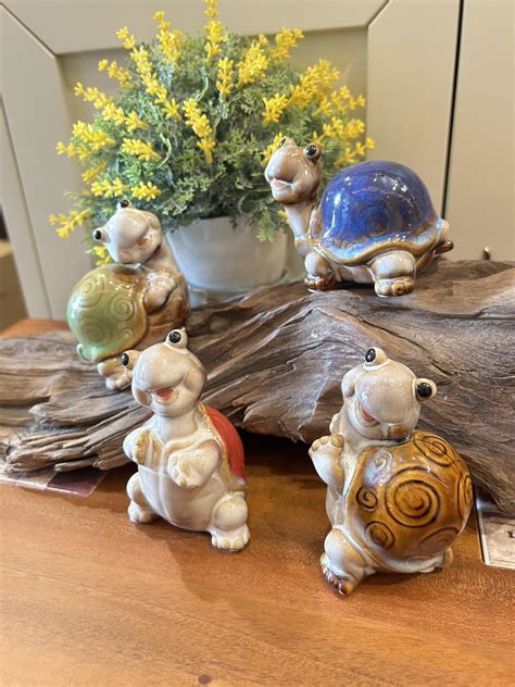 Smiley Turtles, Set of 4 – Home and More by JSS