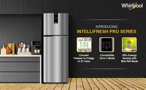 Whirlpool 308 L 2 Star Frost Free Inverter Double Door (IFPRO INV CNV ...