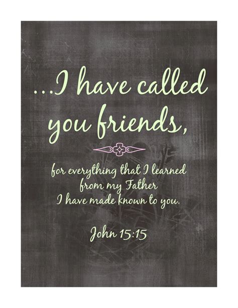 John 15:15 Free Printable — Corissa Nelson