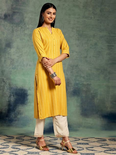 Yellow Kurtis - Buy Yellow Kurtas for Women Online in India | Libas