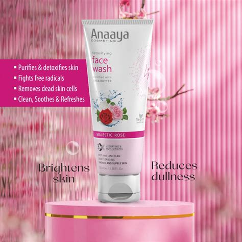 Anaaya Cosmetics - Shop Rose Face Wash & Other Detoxifying Skincare ...