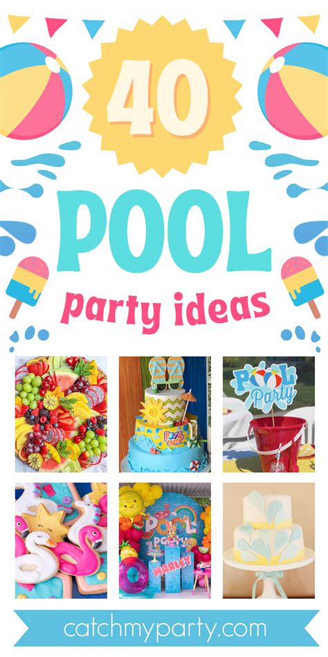 Birthday Themes For A Pool Party at Stacy Fye blog