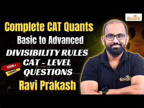 Divisibility Rules - Part - 4 Video Lecture - CAT