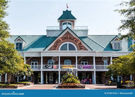Entrance To Virginia Zoological Park in Norfolk, Virginia Editorial ...