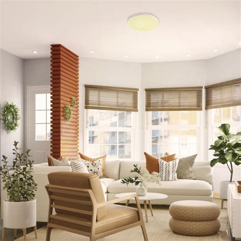 LED Ceiling Flush Light Ara IP44 (32W) - CristalRecord - Wonderlamp.shop