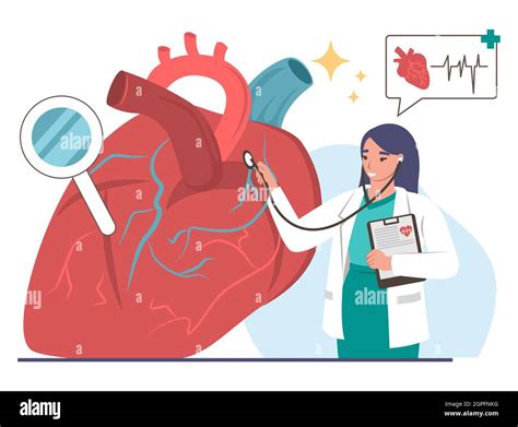 Nurse examining blood pressure Stock Vector Images - Alamy