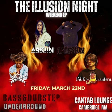 The Illusion Night, The Cantab Lounge, Cambridge, 22 March to 23 March ...
