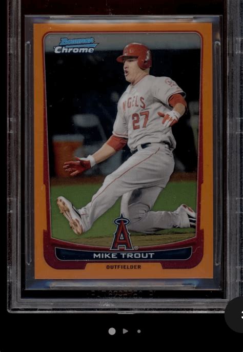 Need help with this Mike Trout card please! (#1/25) : r/SportCardValue