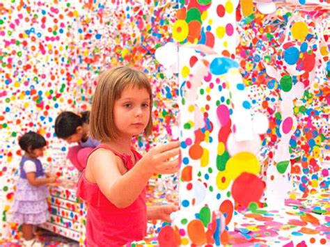 Yayoi Kusama: The obliteration room. Courtesy of Auckland Art Gallery ...