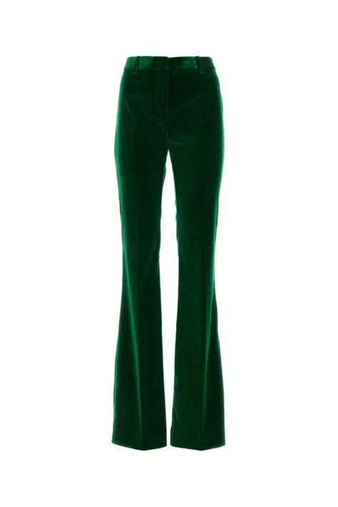 Etro Emerald Green Velvet Pant | Grailed