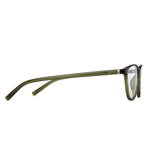 Buy Green Transparent Full Rim Cat Eye Lenskart Air Air Essentials LA ...