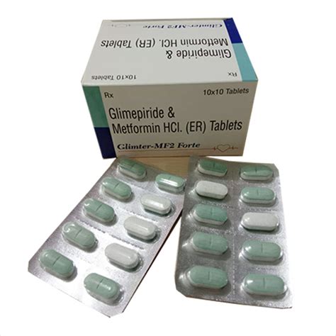 GLIMTER-MF2 FORTE Tablets Lifevision Healthcare