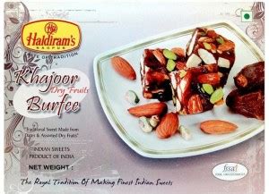 Haldiram's Khajur Dry Fruit Burfi Box Price in India - Buy Haldiram's ...