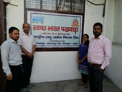 Swachhata Pakhwara in respect of NSIC from 01/05/2016 to 15/05/2016 ...